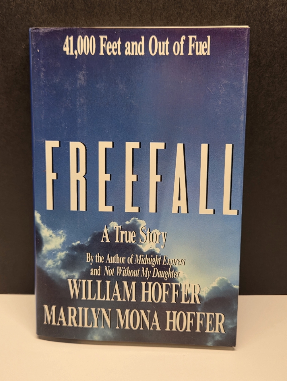 FREEFALL By William Hoffer & Marilyn Mona Hoffer - HCDJ 1st Edition 1st Print